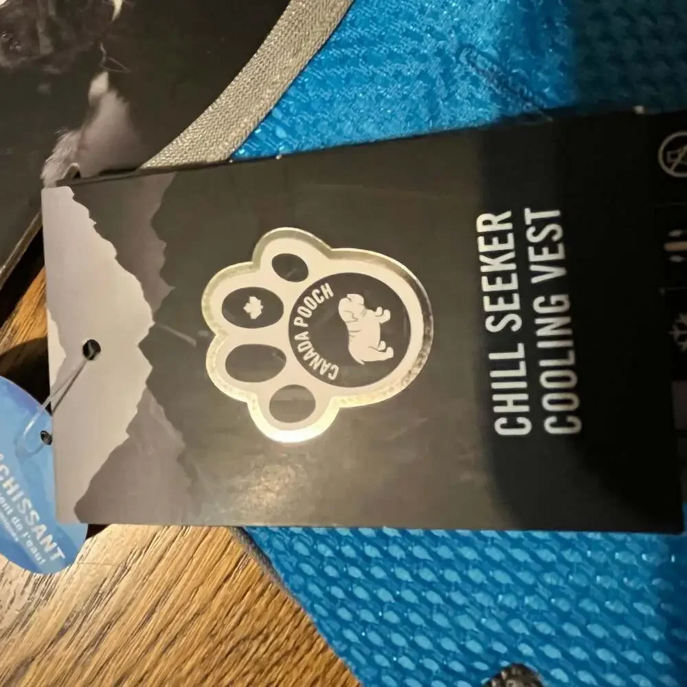 Canada Pooch Chill Seeker Cooling Dog Vest Size 12